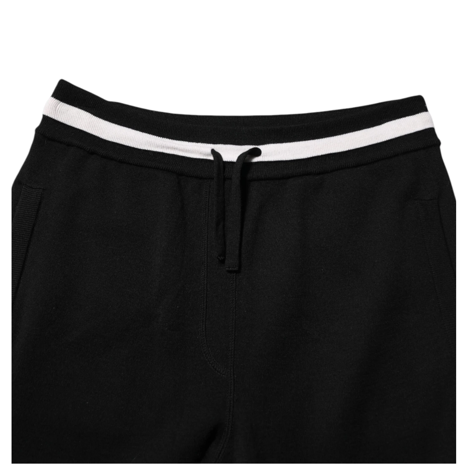 Black Cotton Men Jogger Sweatpants Pants