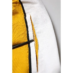Yellow Cotton Logo Jogger Sweatpants Pants