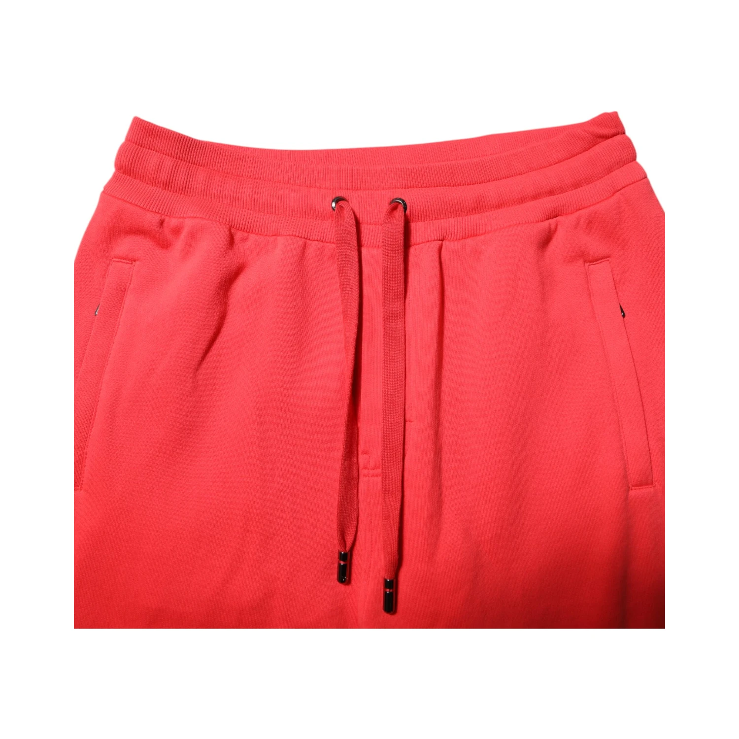 Red Cotton Men Jogger Sweatpants Pants