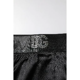 Black Logo Waist Regular Boxer Shorts Underwear