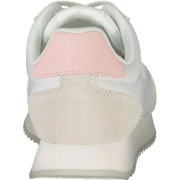 White Leather Women Sneaker