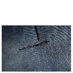 Blue Washed Skinny Logo Plaque Men Denim Jeans