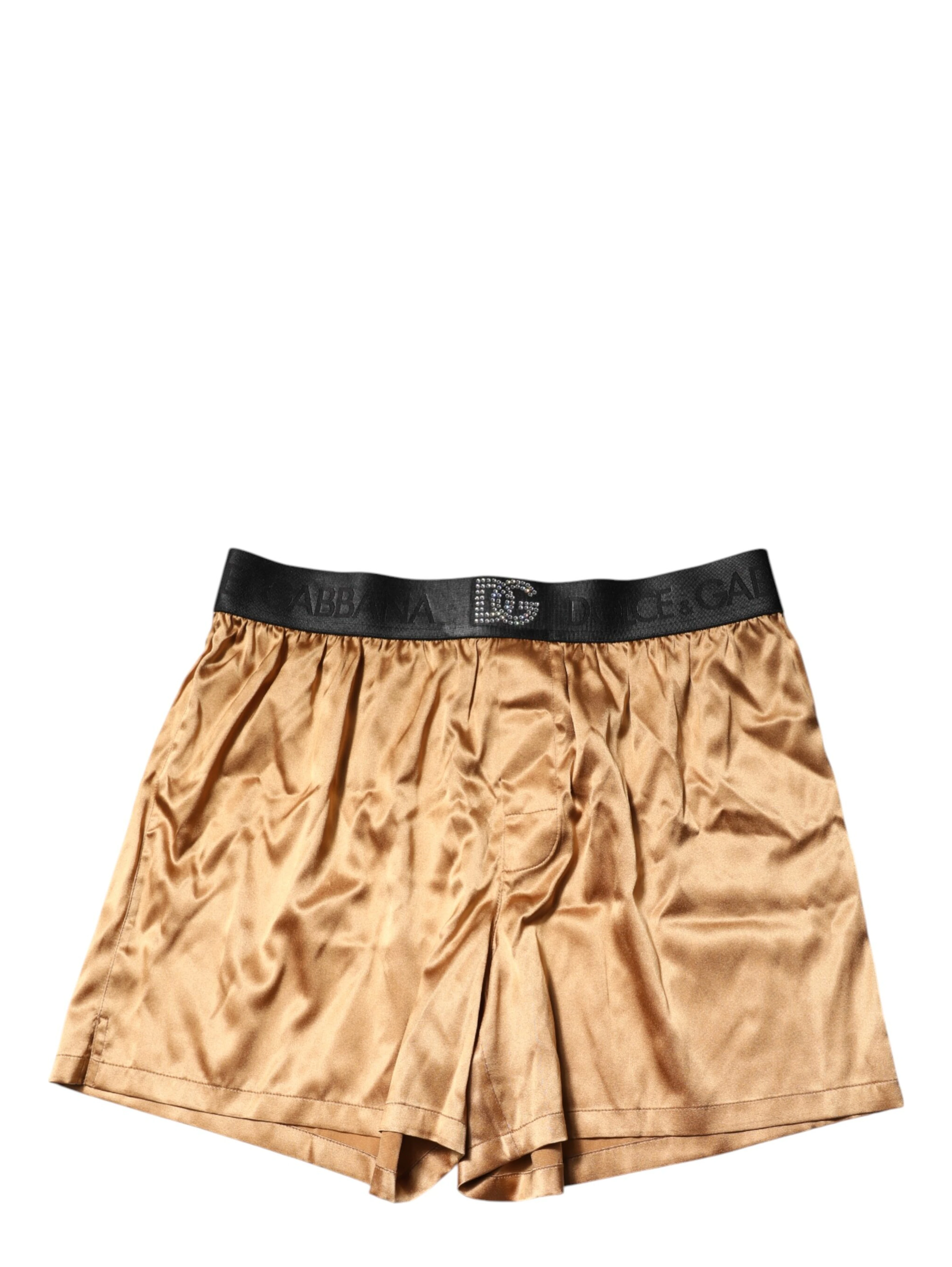 Beige Men Regular Boxer Eye Mask Set Underwear