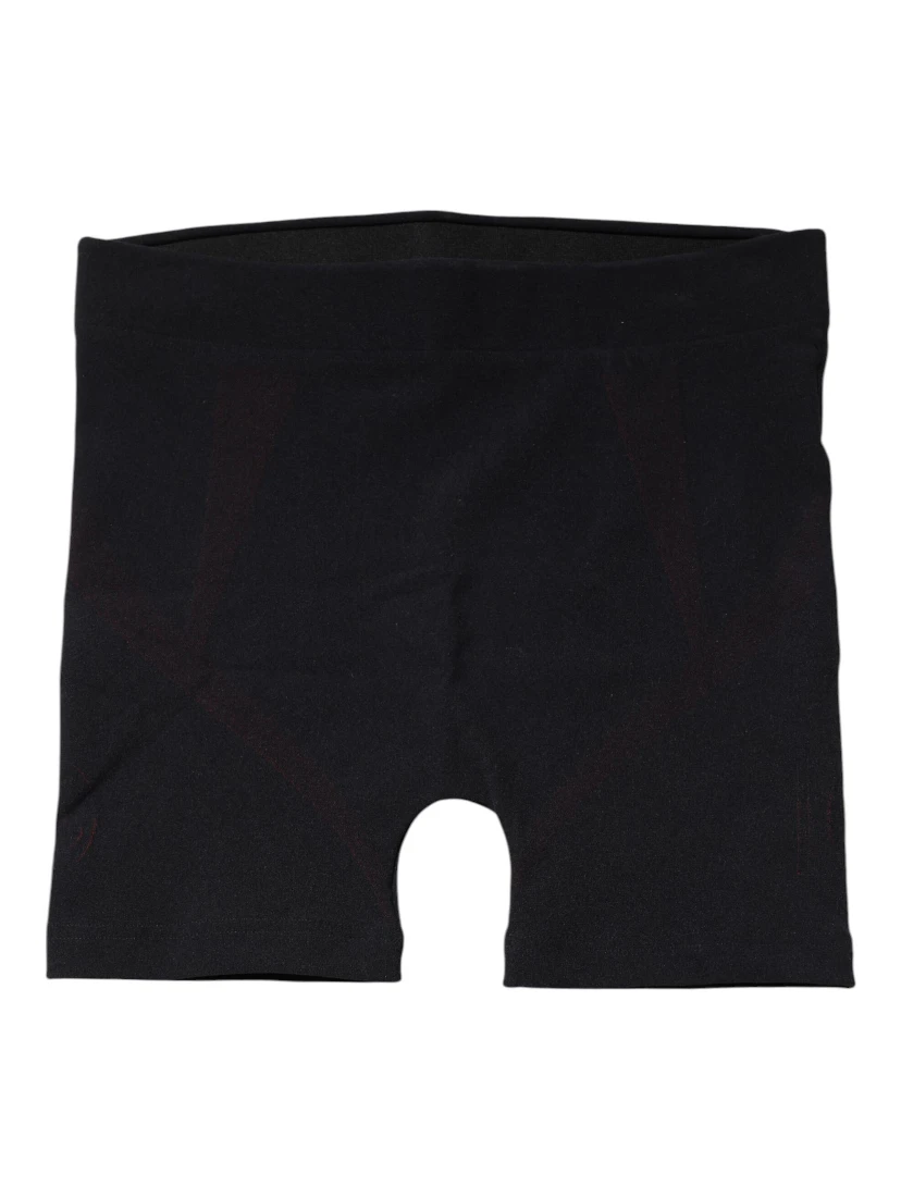 Black Nylon Stretch Boxer Shorts Underwear
