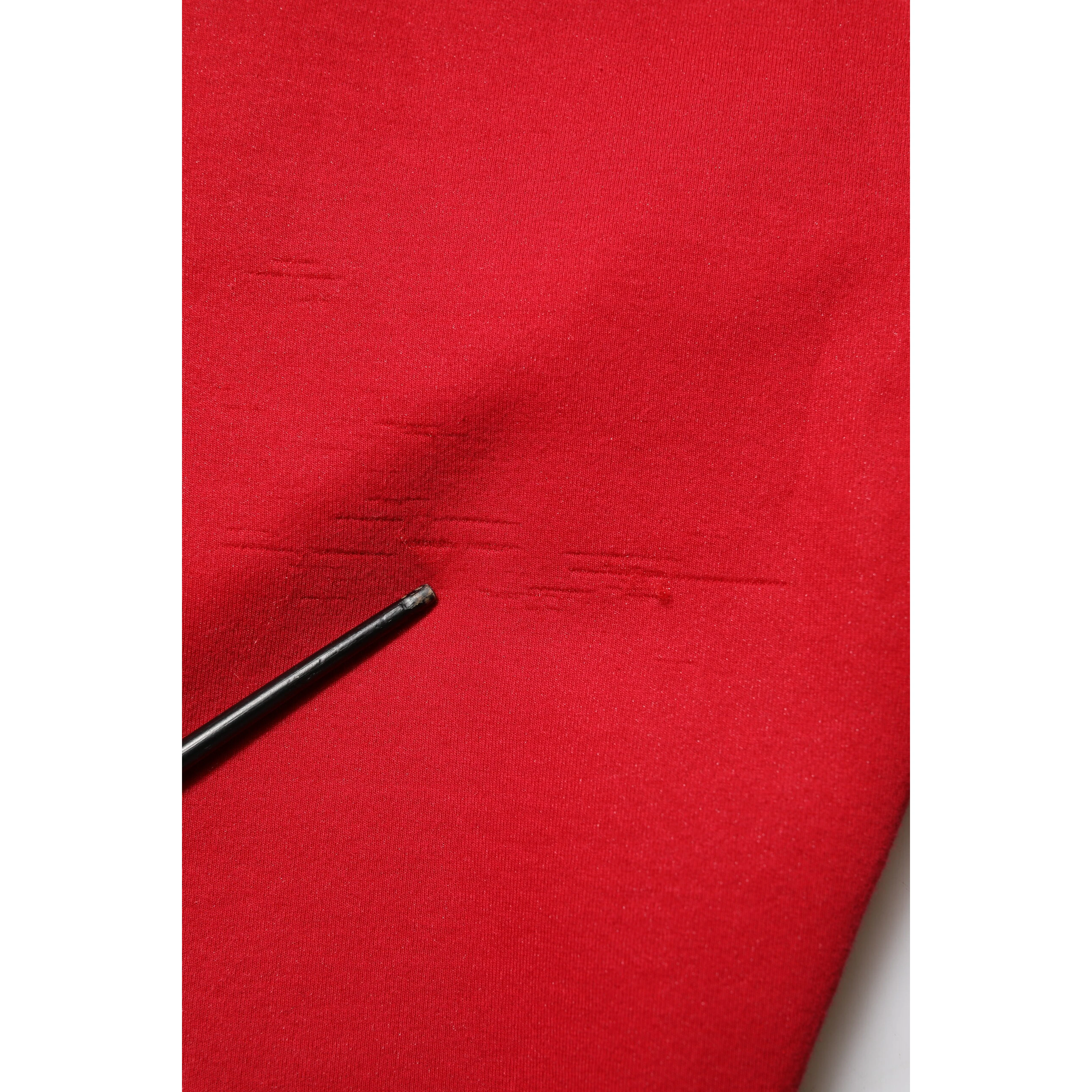 Red Cotton Logo Jogger Men Sweatpants Pants