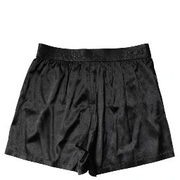 Black Logo Waist Regular Boxer Shorts Underwear