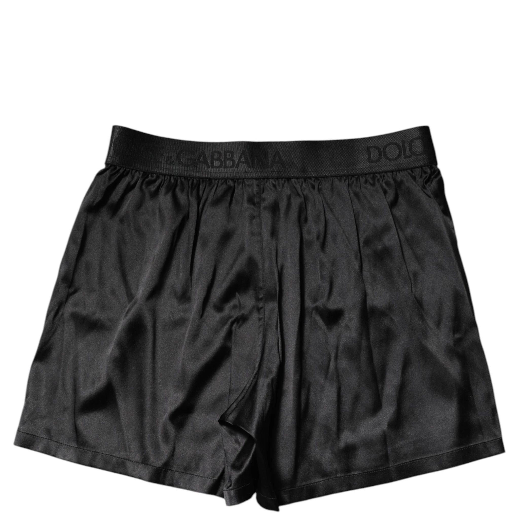 Black Logo Waist Regular Boxer Shorts Underwear