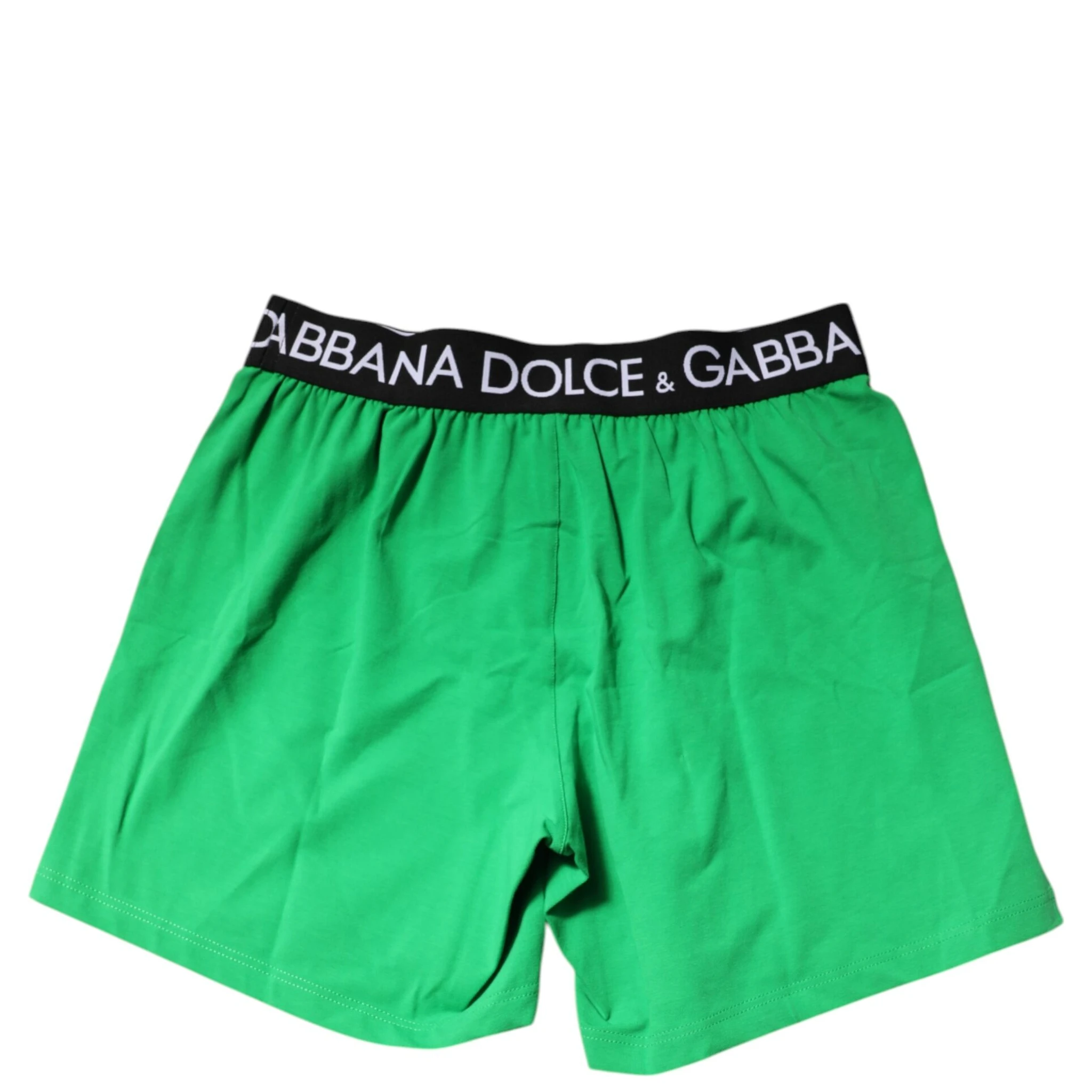 Green Cotton Regular Boxer Shorts Underwear
