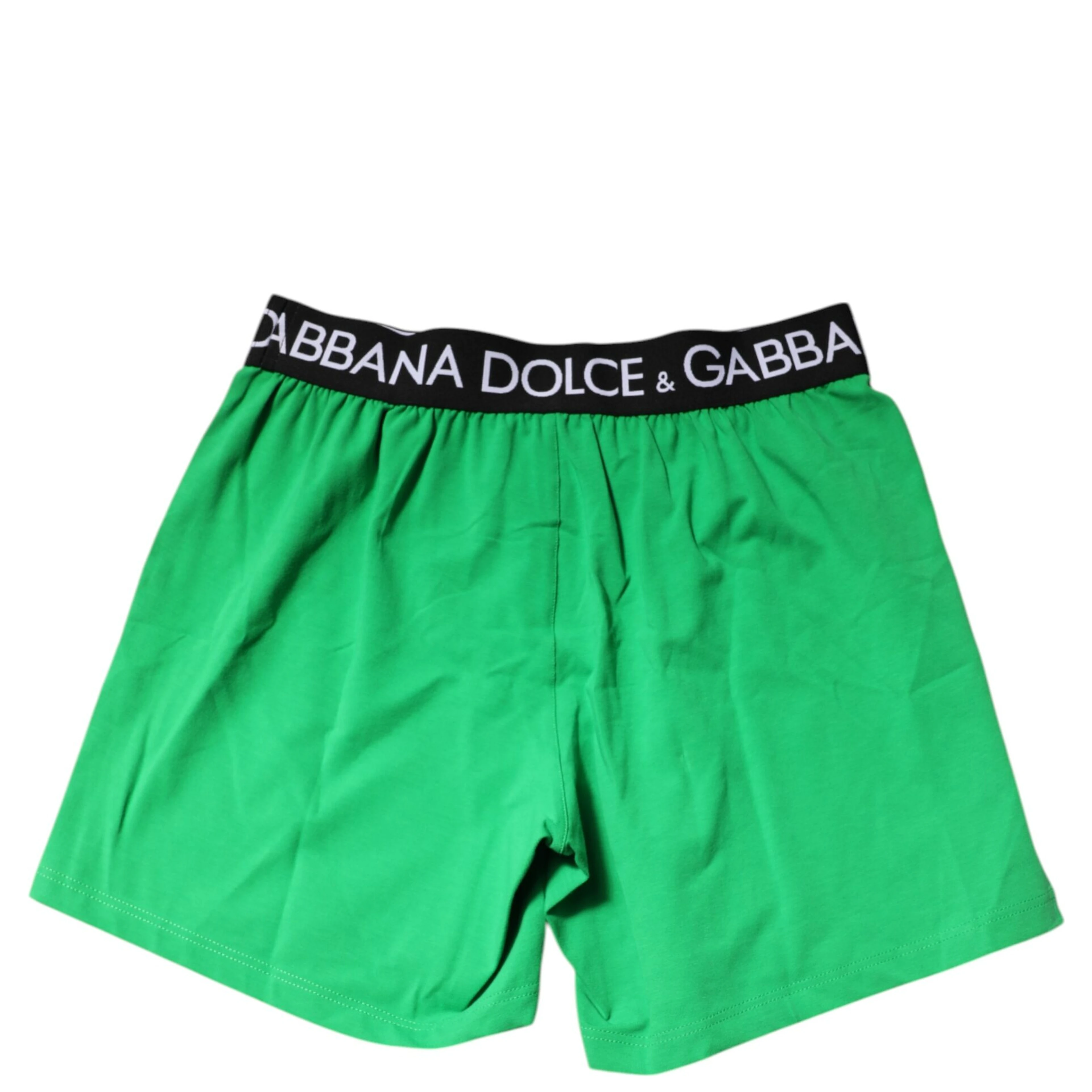 Green Cotton Regular Boxer Shorts Underwear