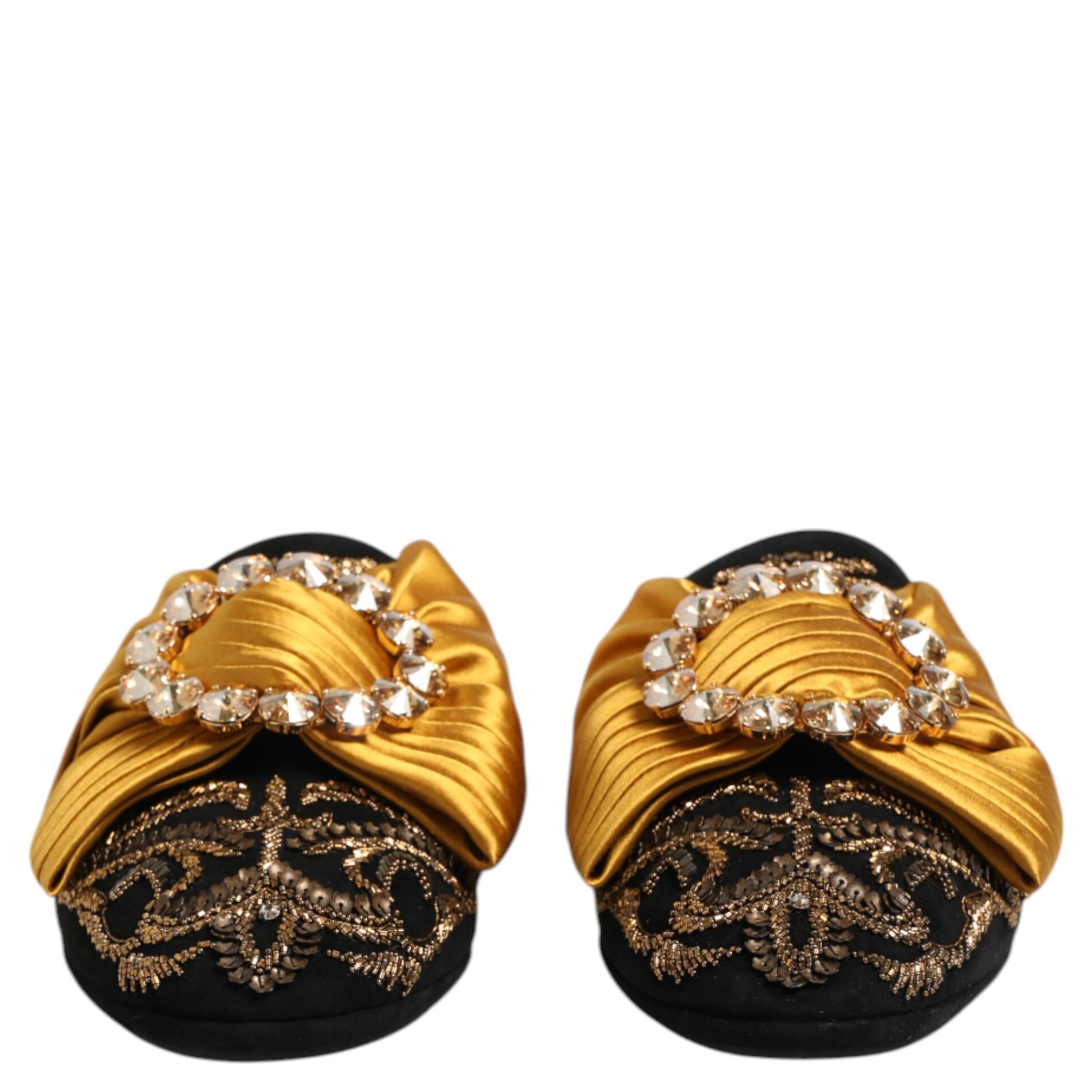 Multicolor Embellished Flat Sandals Shoes