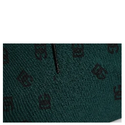 Green Logo Print Jogger Men Sweatpants Pants