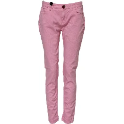 Pink Cotton PRETTY Skinny Denim Jeans