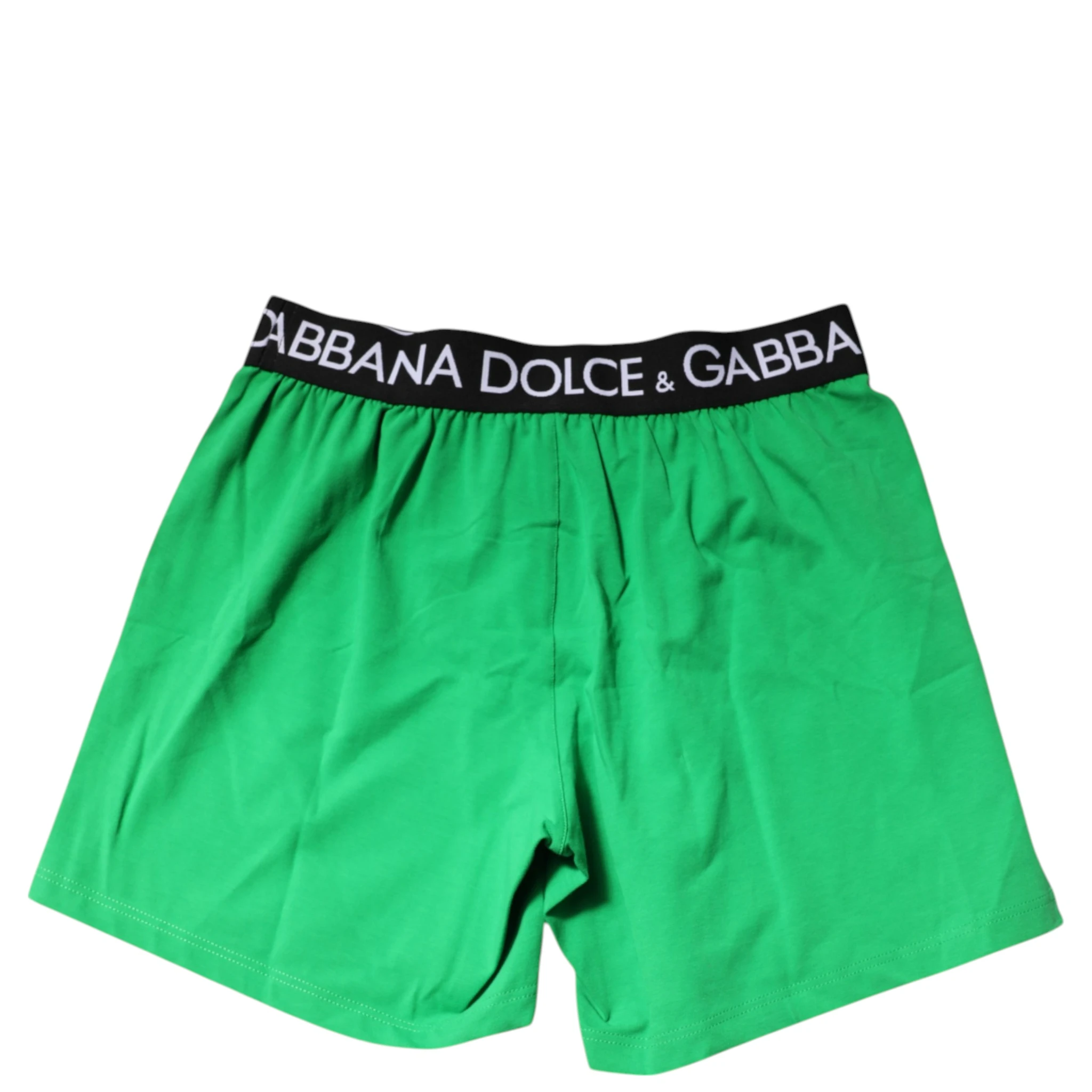 Green Cotton Regular Boxer Shorts Underwear
