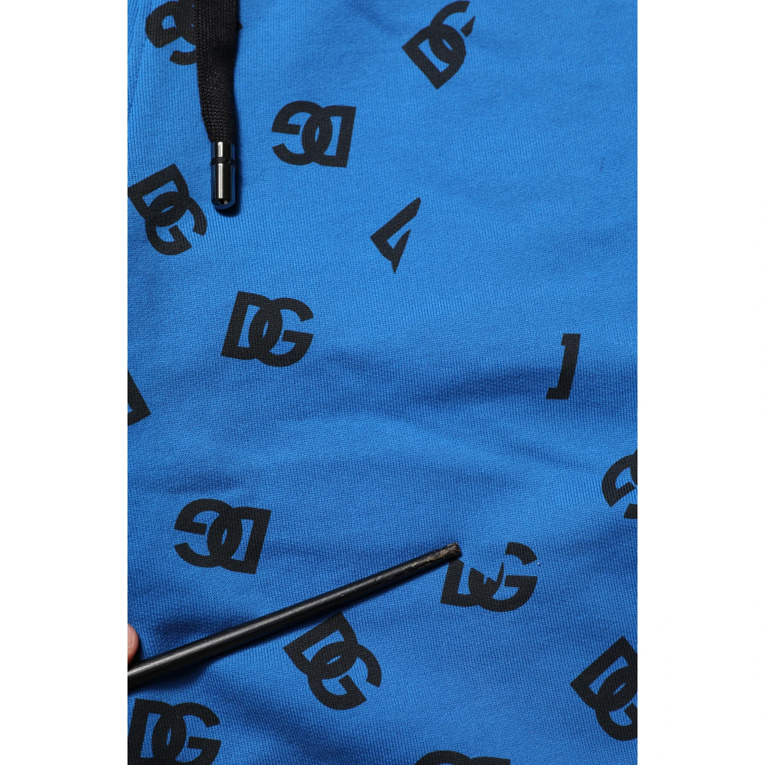 Blue Logo Print Jogger Men Sweatpants Pants