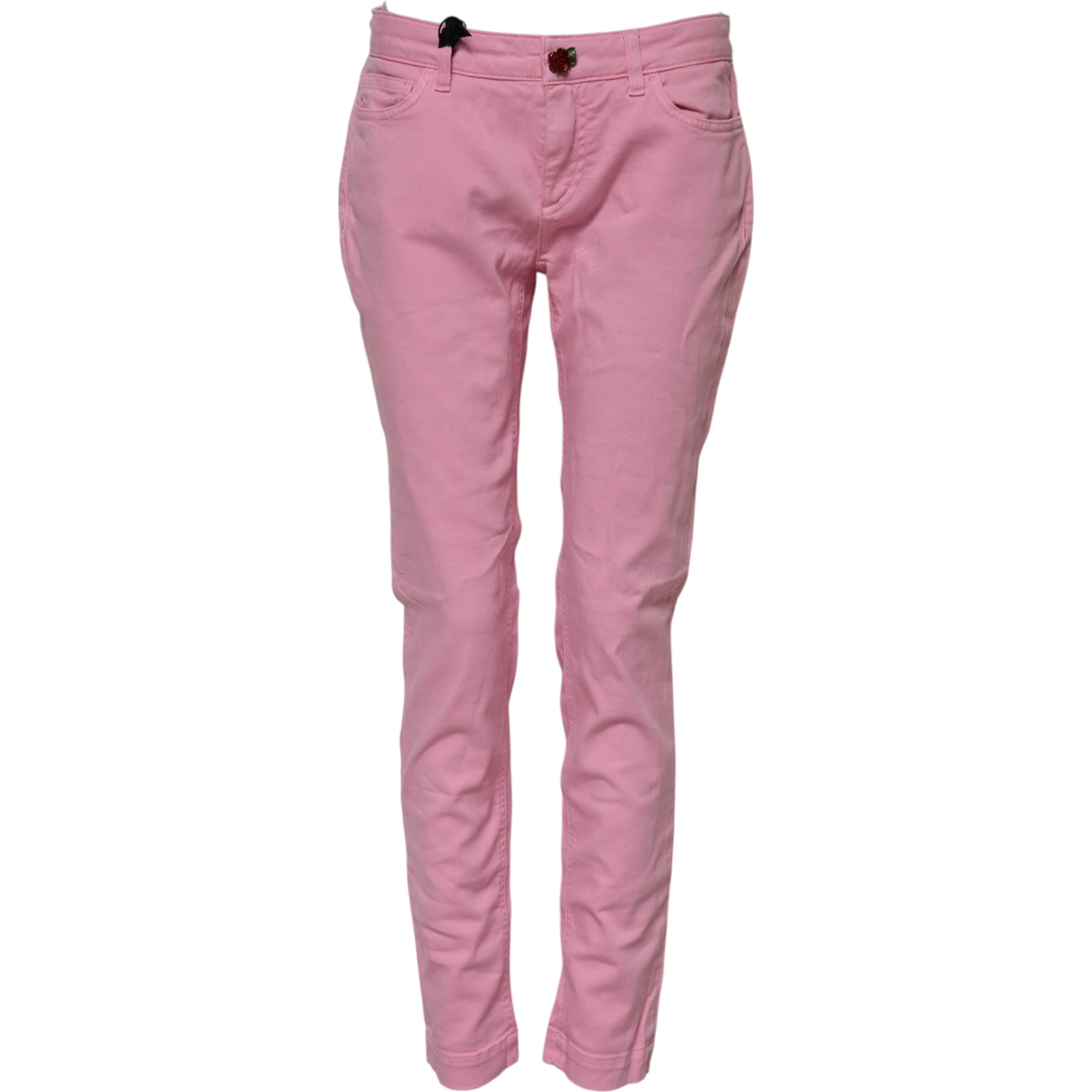 Pink Cotton PRETTY Skinny Denim Jeans