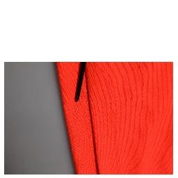 Orange Polyester Jogger Men Sweatpants Pants