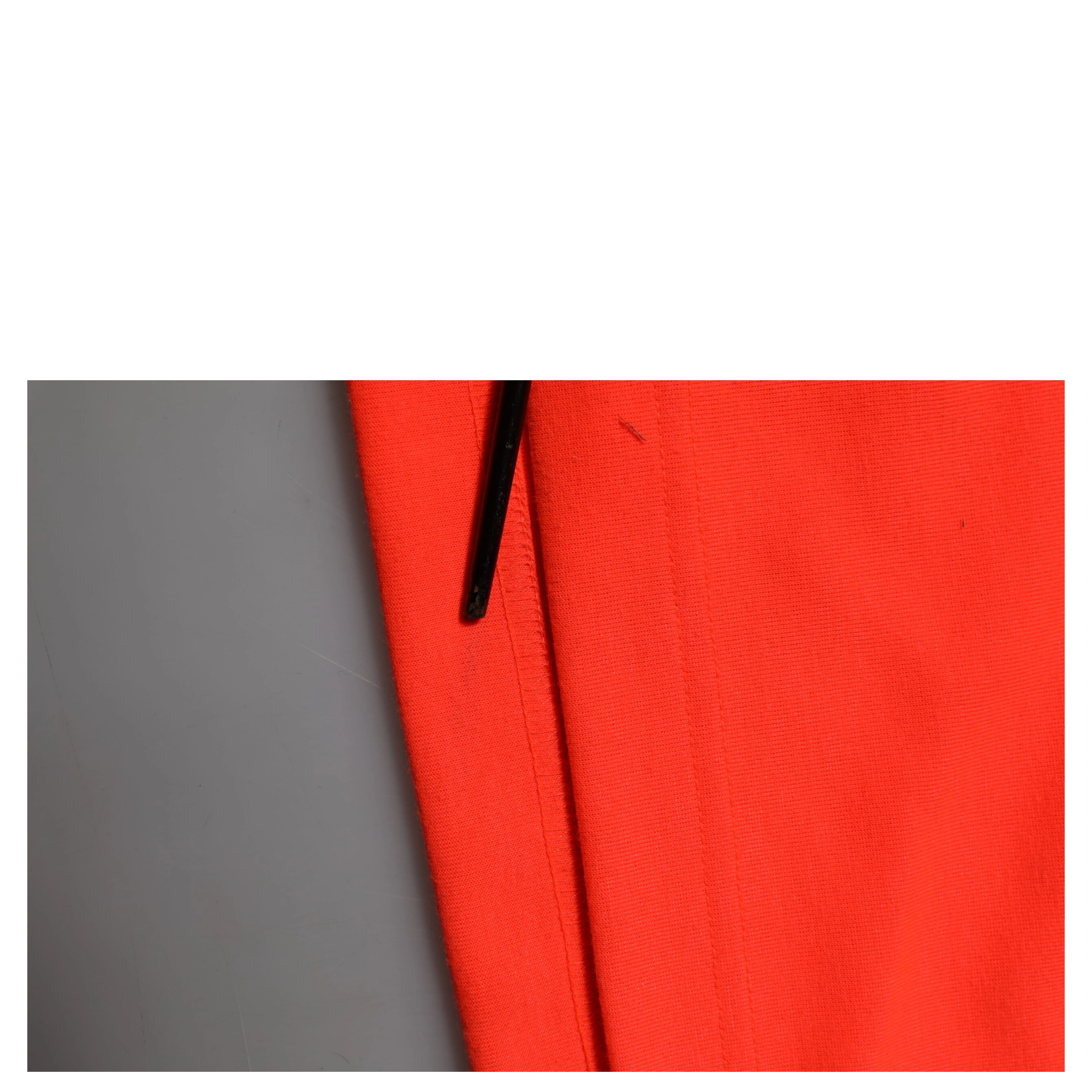 Orange Polyester Jogger Men Sweatpants Pants