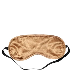 Beige Men Regular Boxer Eye Mask Set Underwear
