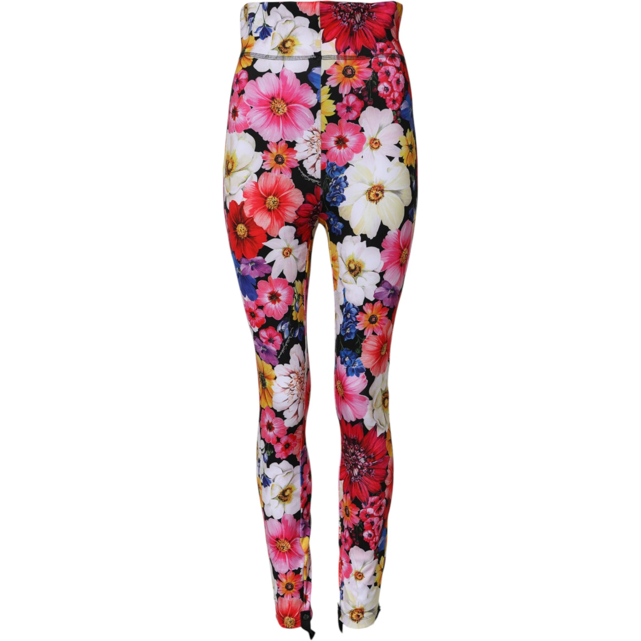 Multicolor Floral High Waist Leggings Pants