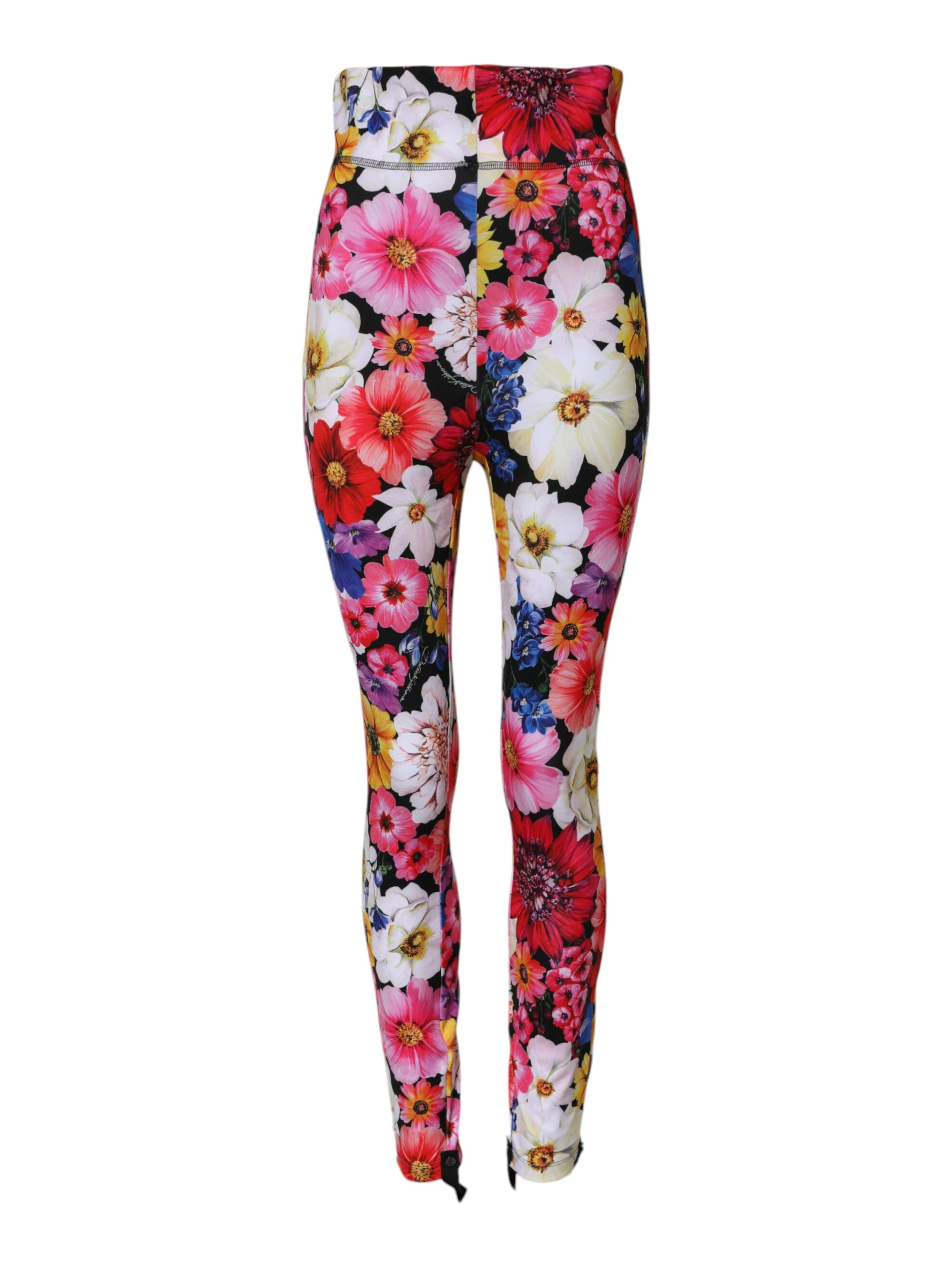 Multicolor Floral High Waist Leggings Pants