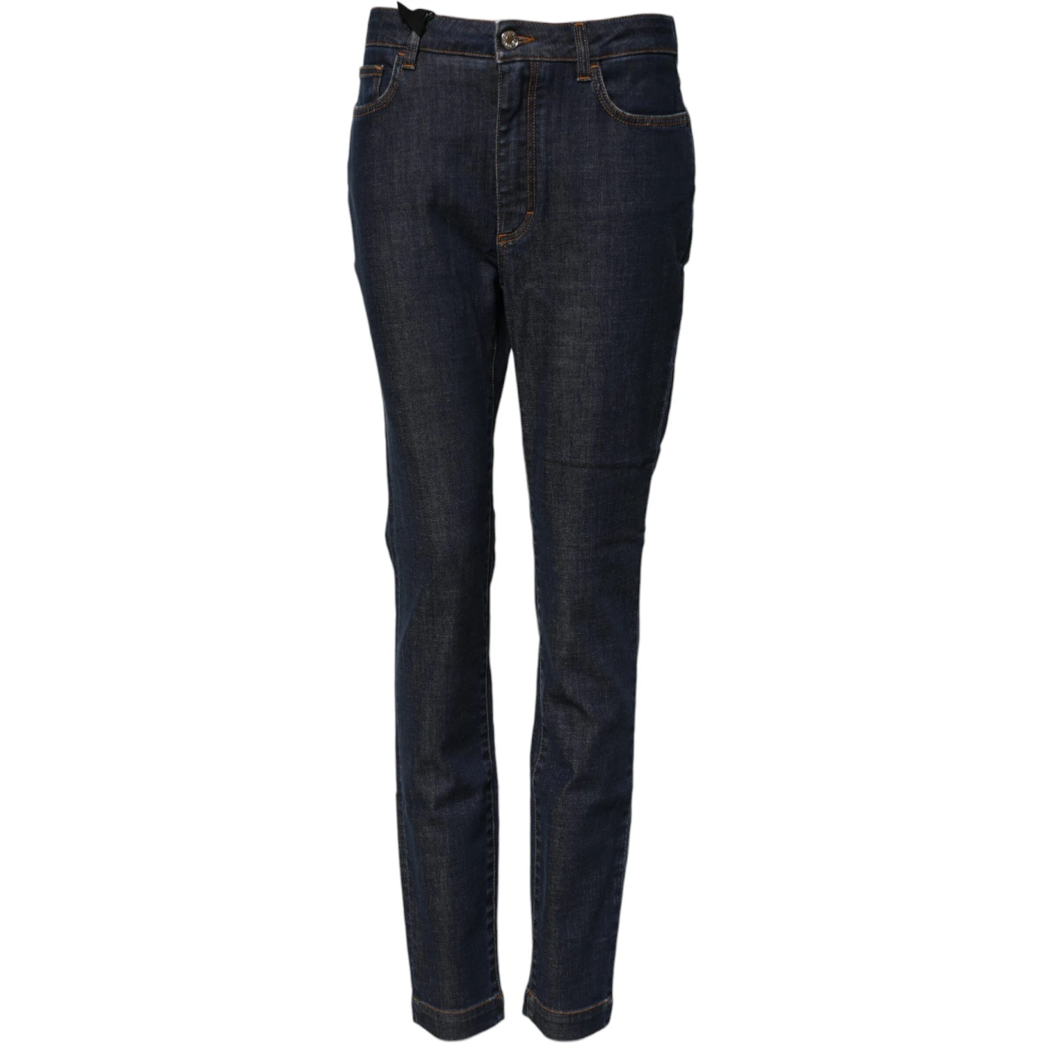 Blue Queen Patch AUDREY Mid Waist Denim Jeans