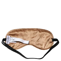 Beige Men Regular Boxer Eye Mask Set Underwear