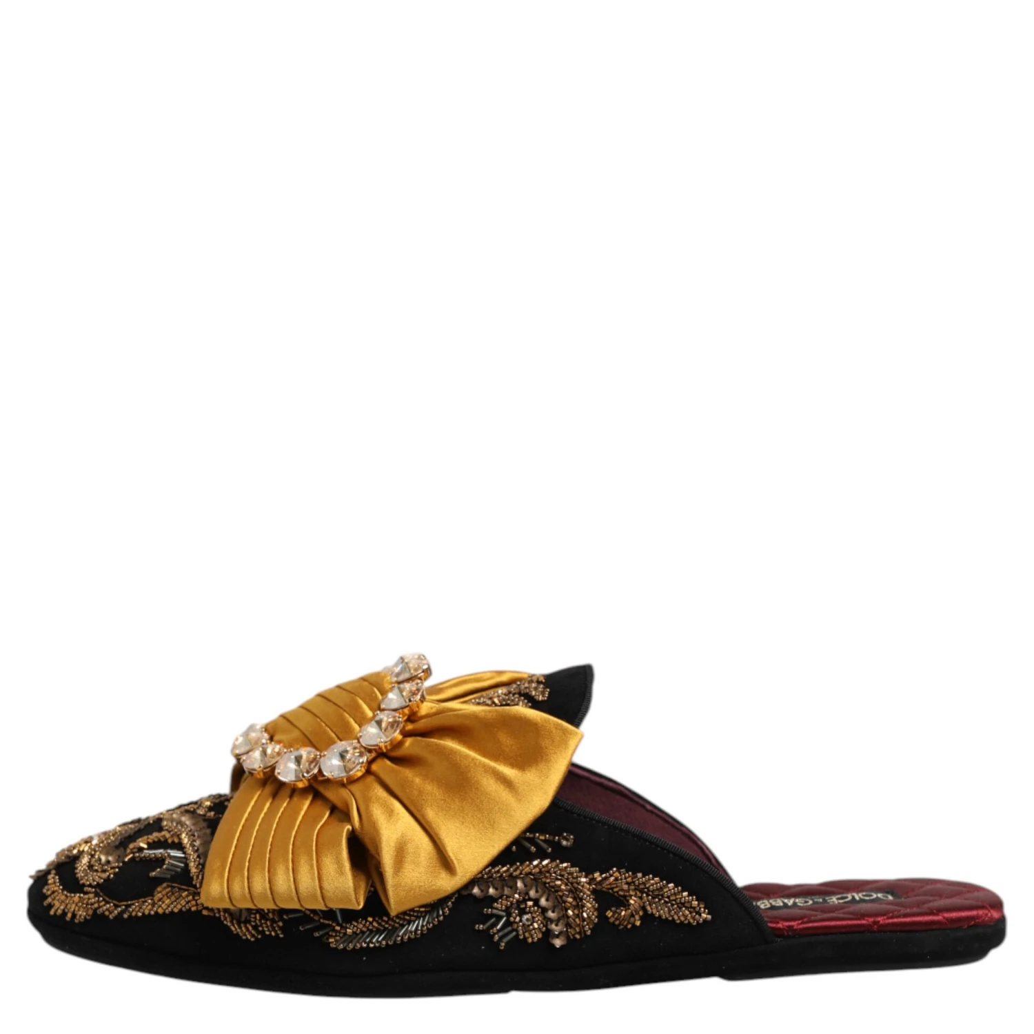 Multicolor Embellished Flat Sandals Shoes