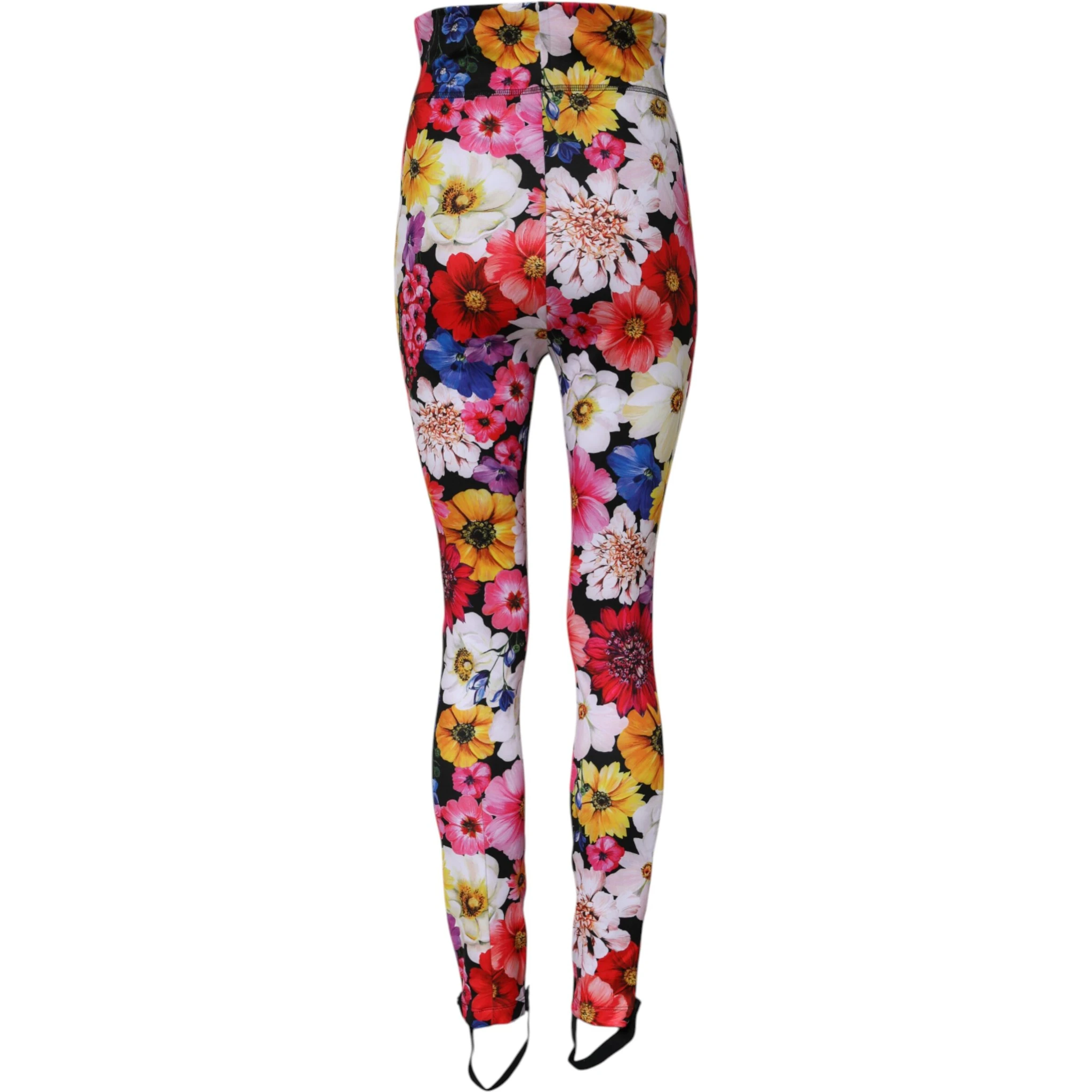 Multicolor Floral High Waist Leggings Pants