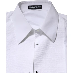 White Cotton Long Sleeves Collared Top Shirt