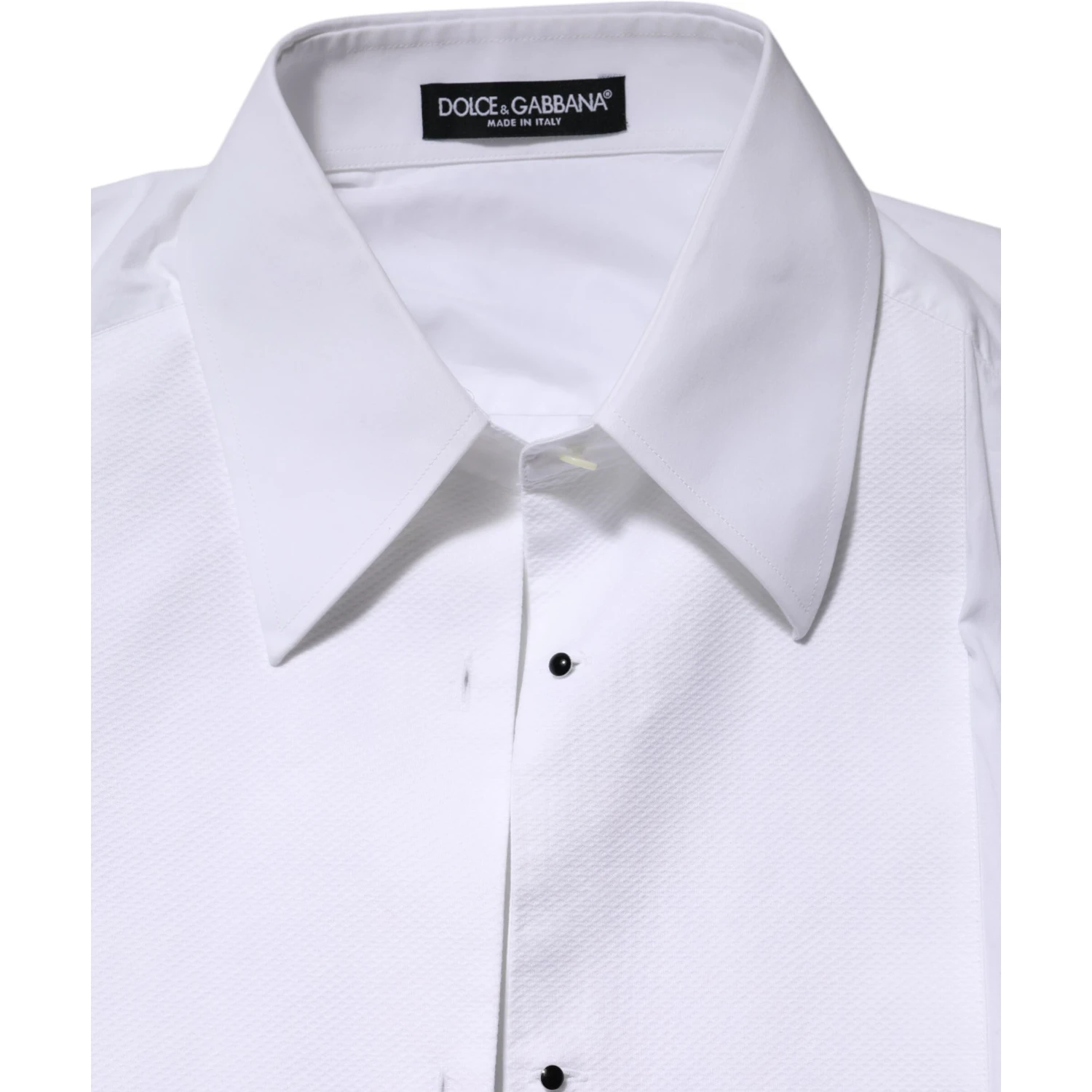 White Cotton Long Sleeves Collared Top Shirt