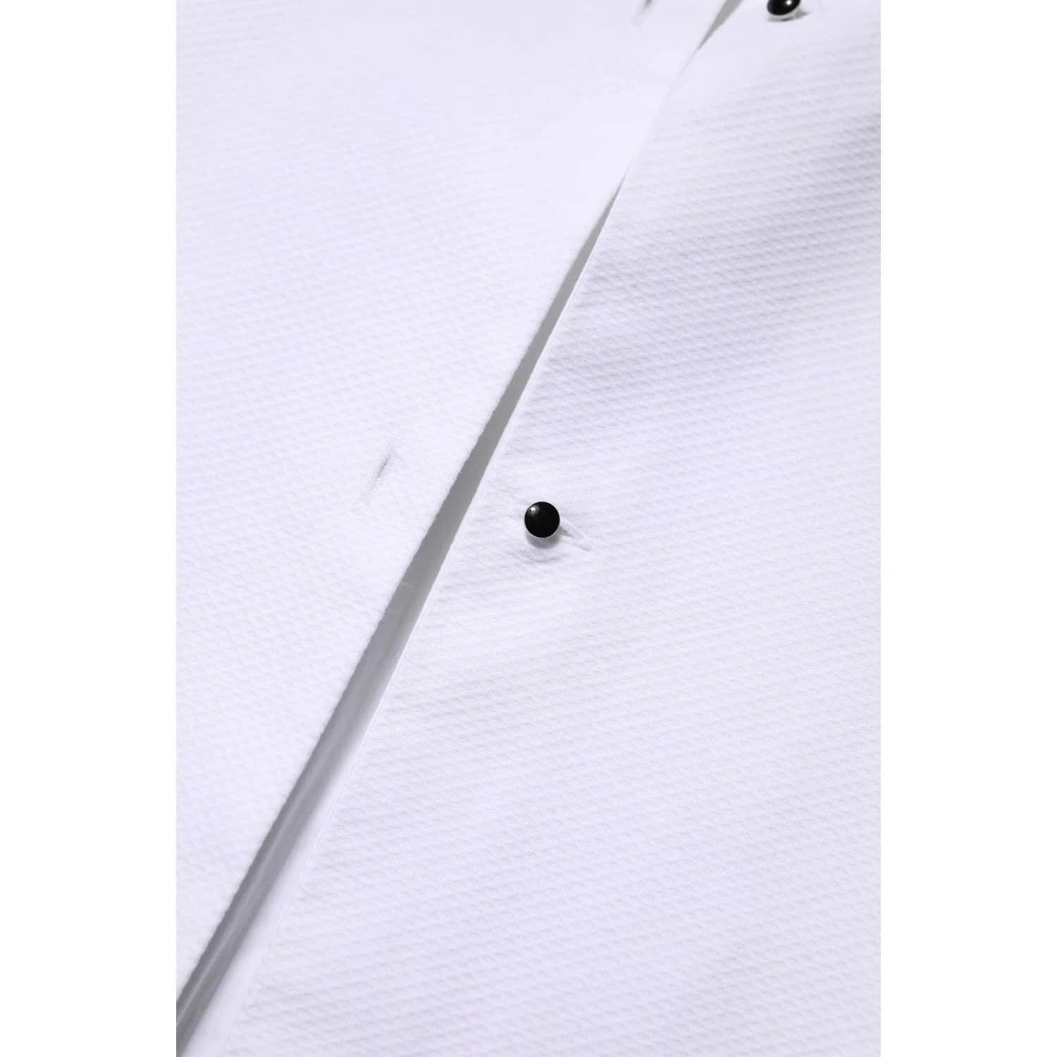 White Cotton Long Sleeves Collared Top Shirt