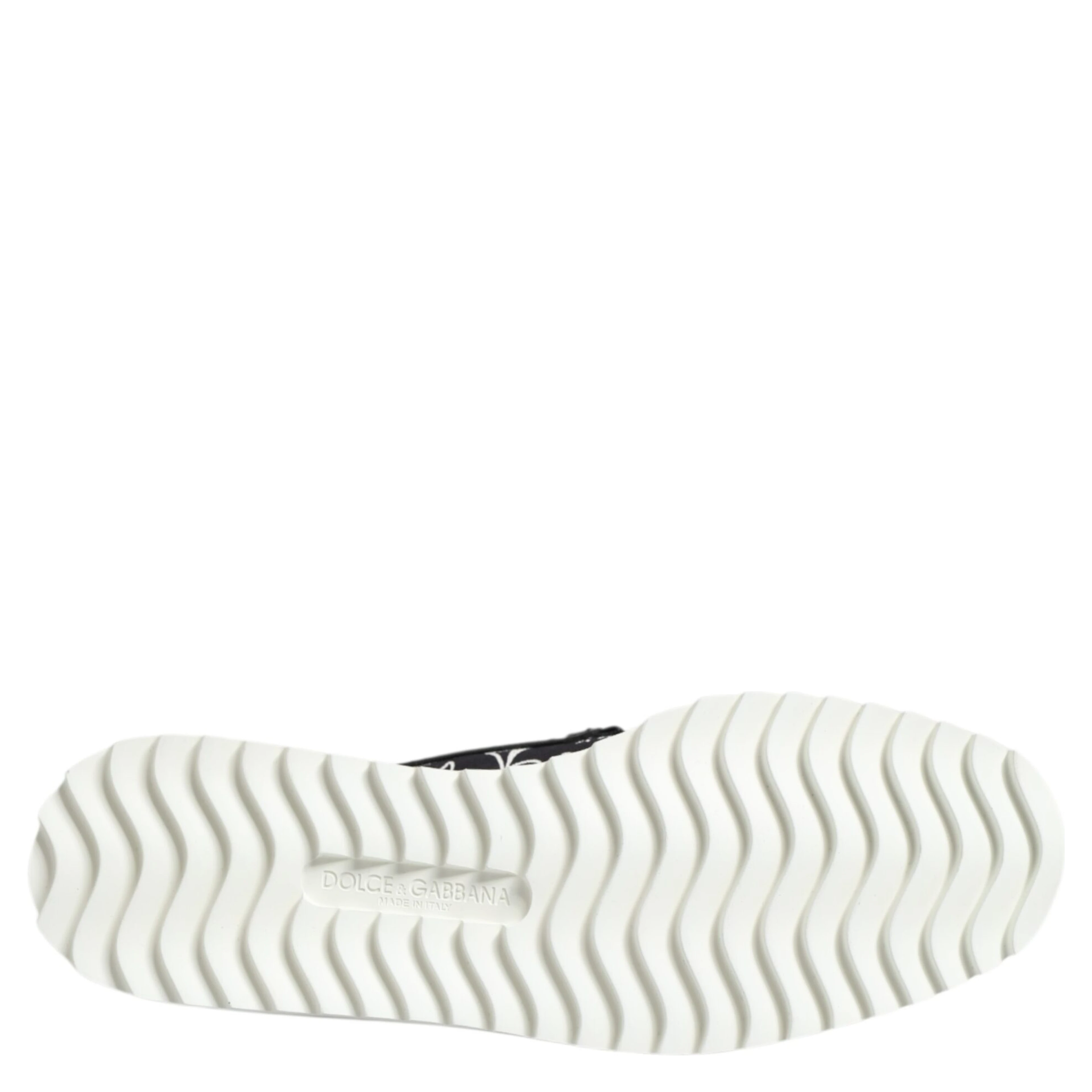 Black Slip On Printed Men Loafers Shoes