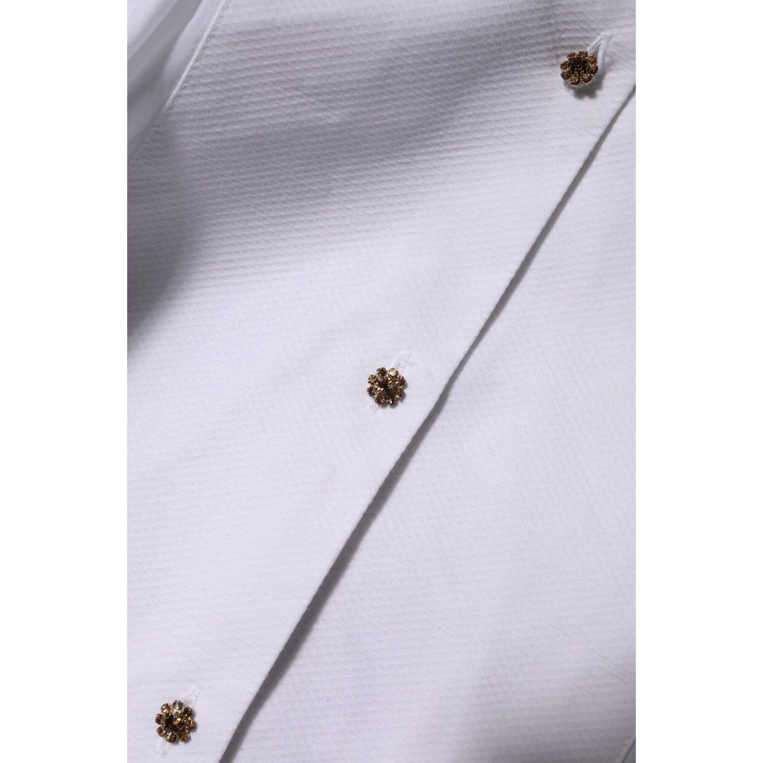 White Cotton Long Sleeves Formal Top Shirt