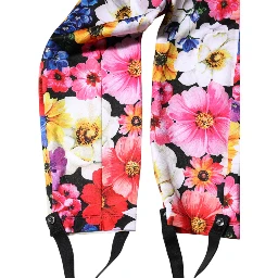 Multicolor Floral High Waist Leggings Pants