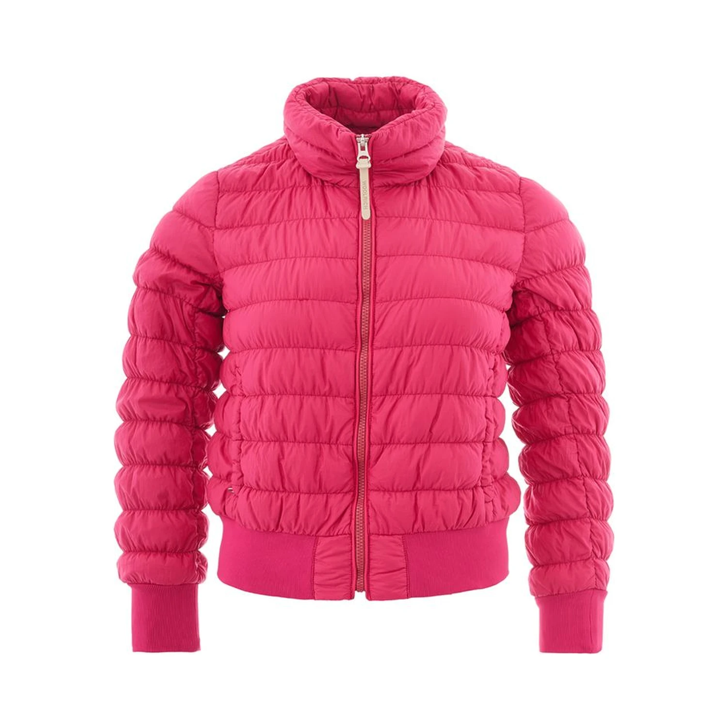Fuchsia Polyamide Bomber
