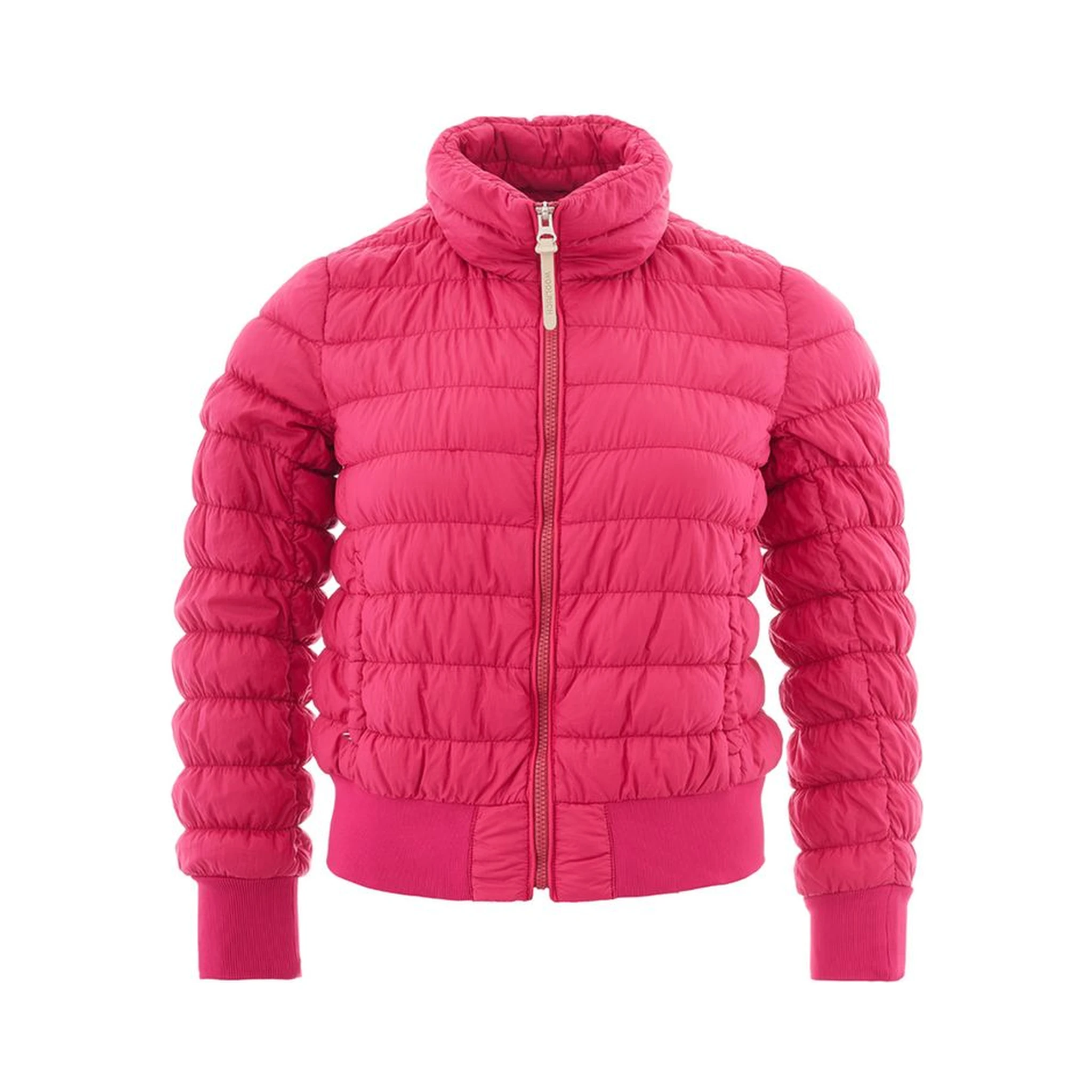 Fuchsia Polyamide Bomber