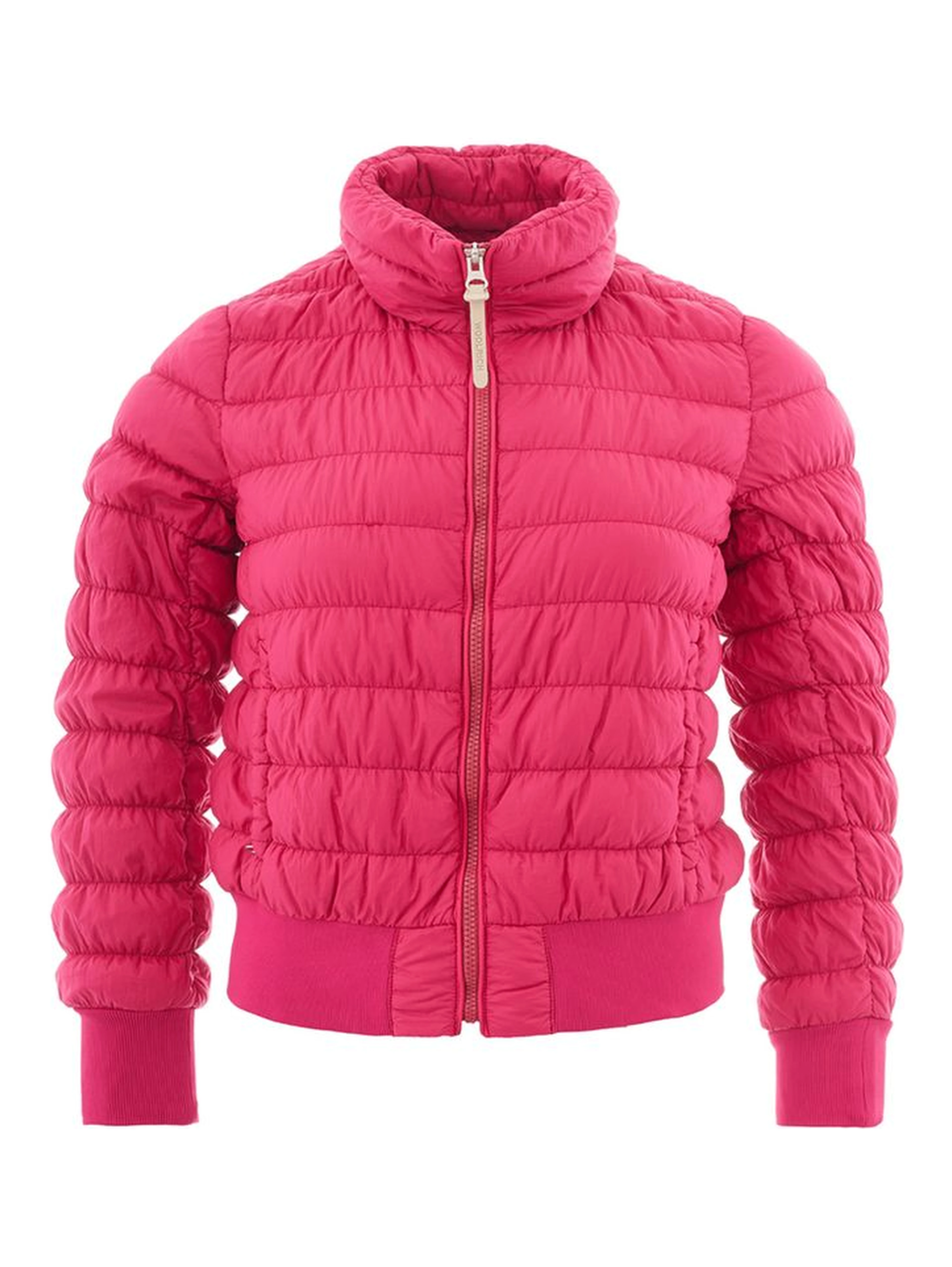 Fuchsia Polyamide Bomber