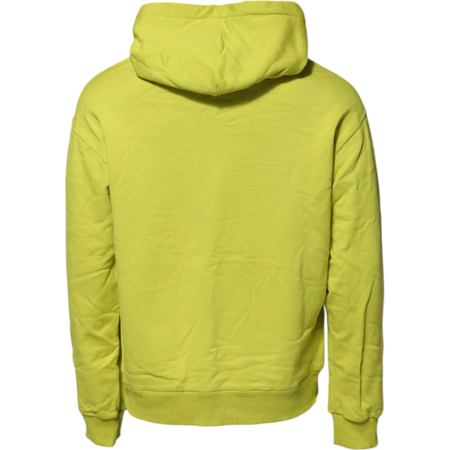 Green Cotton Hooded Logo Sweatshirt Sweater