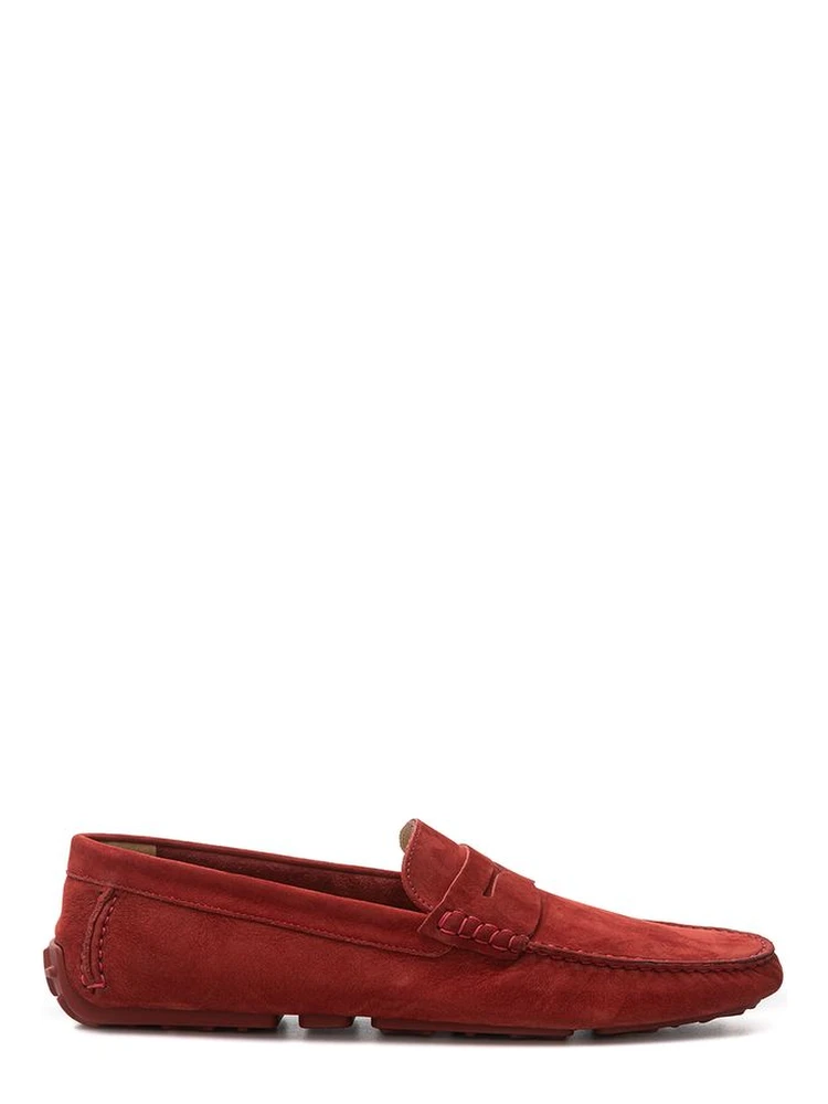 Bordeaux Leather Moccassin