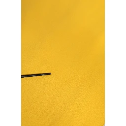 Yellow One Shoulder Slit Sheath Midi Dress