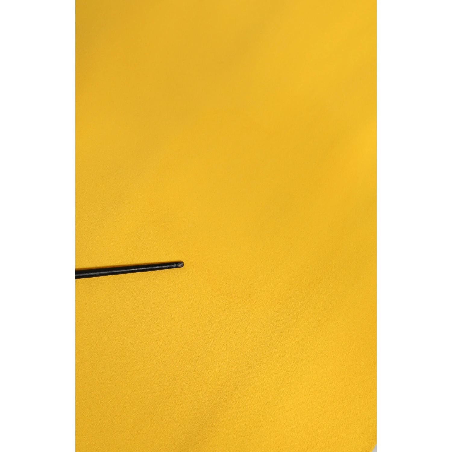 Yellow One Shoulder Slit Sheath Midi Dress