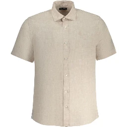 Beige Linen Shirt