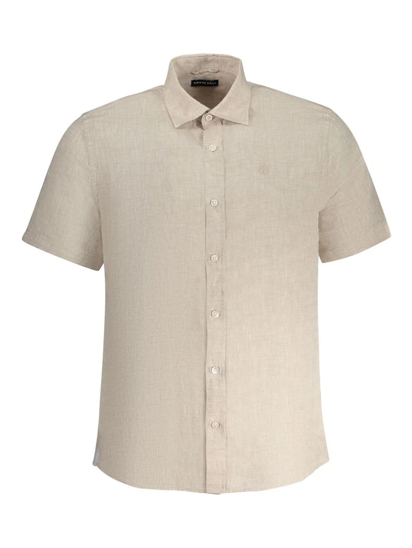 Beige Linen Shirt