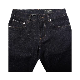 Black Cotton Skinny Men Denim Jeans