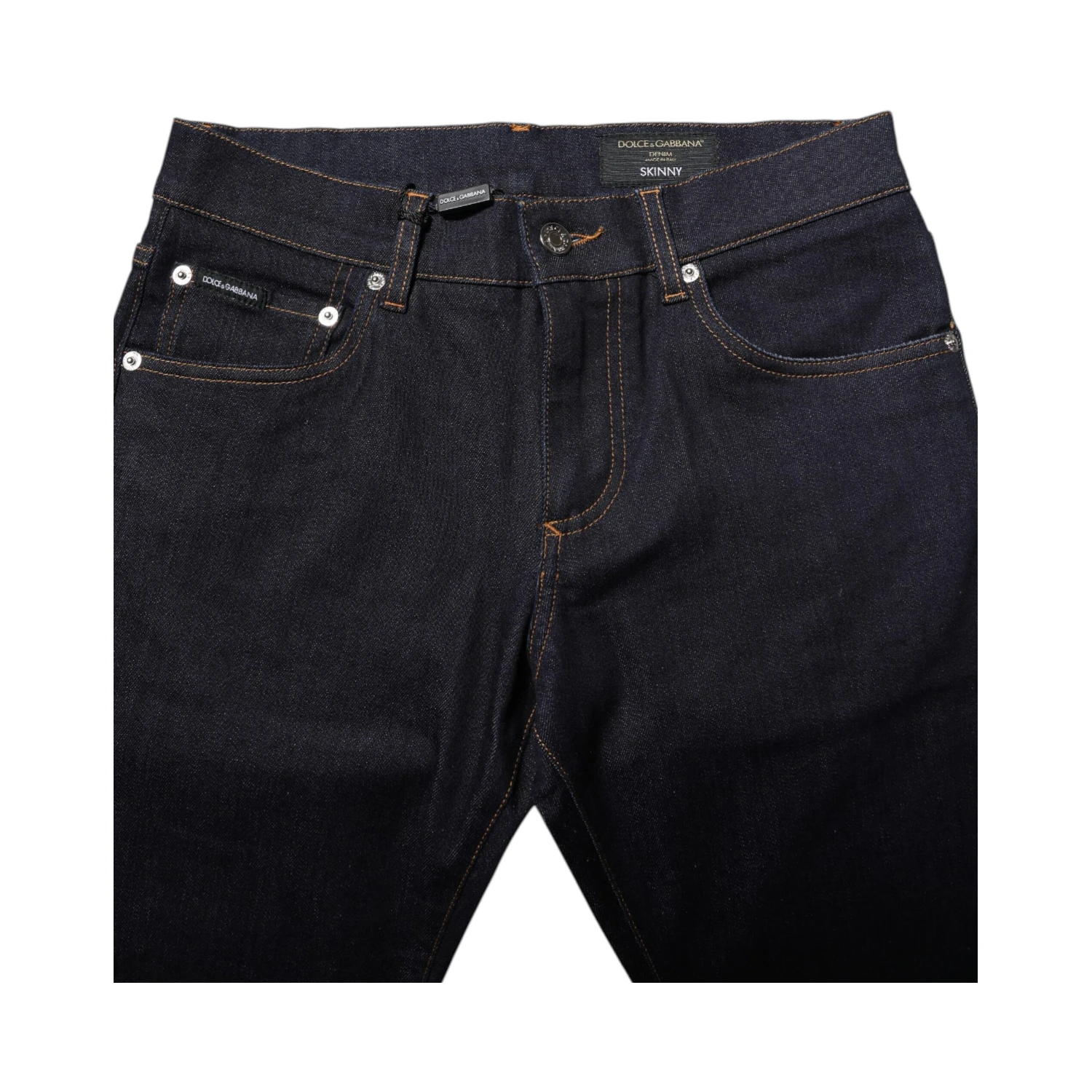 Black Cotton Skinny Men Denim Jeans