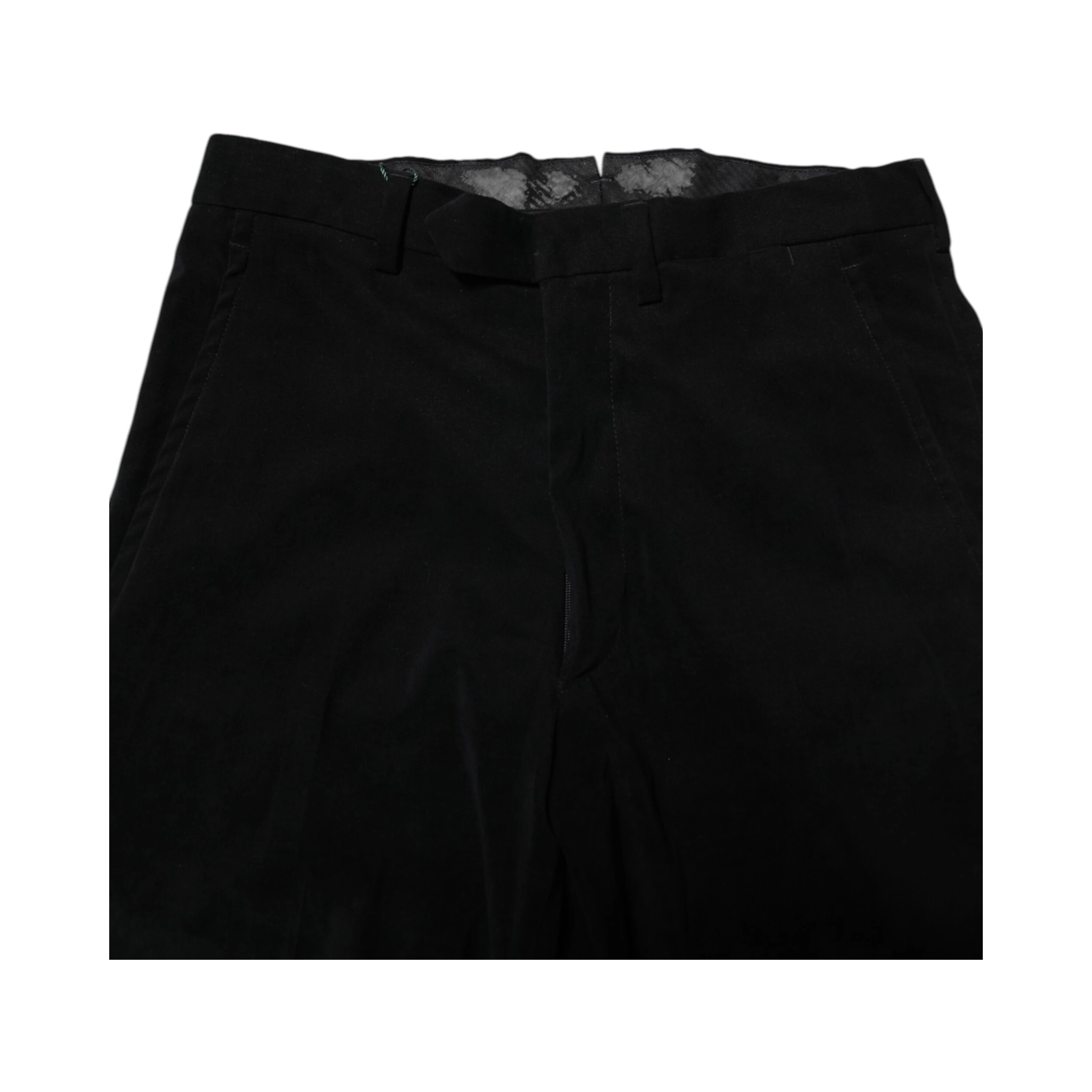 Black Mid Waist Dress Formal Pants