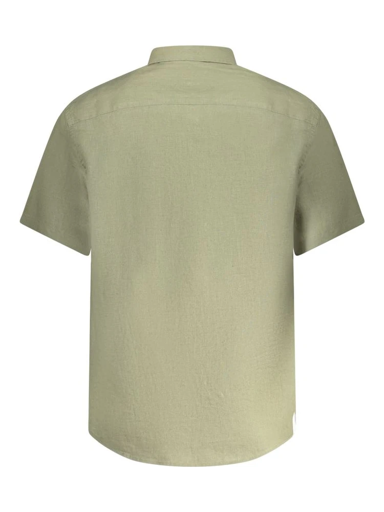 Green Linen Shirt alternative
