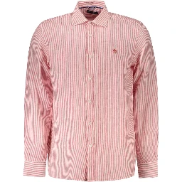 Red Linen Shirt