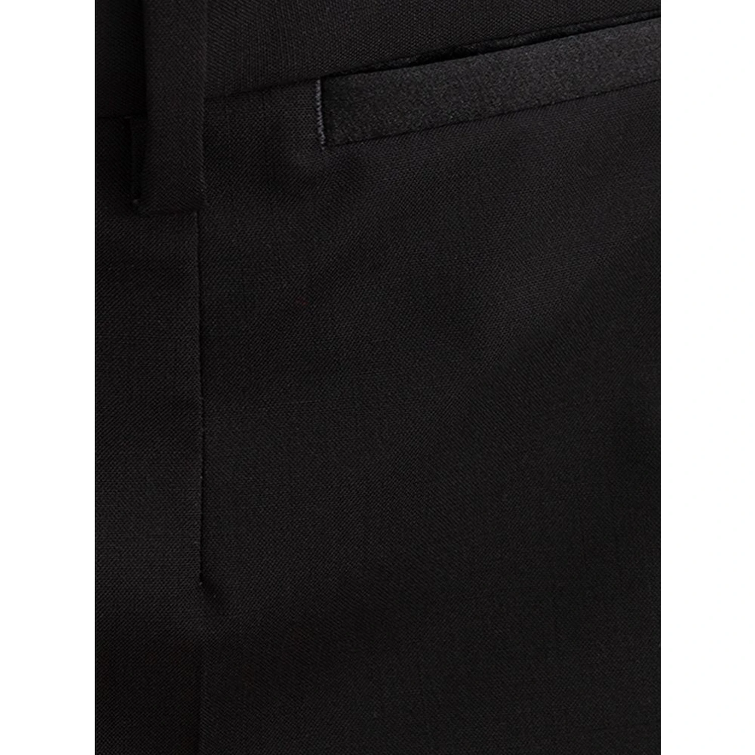 Black Wool Dress Pants