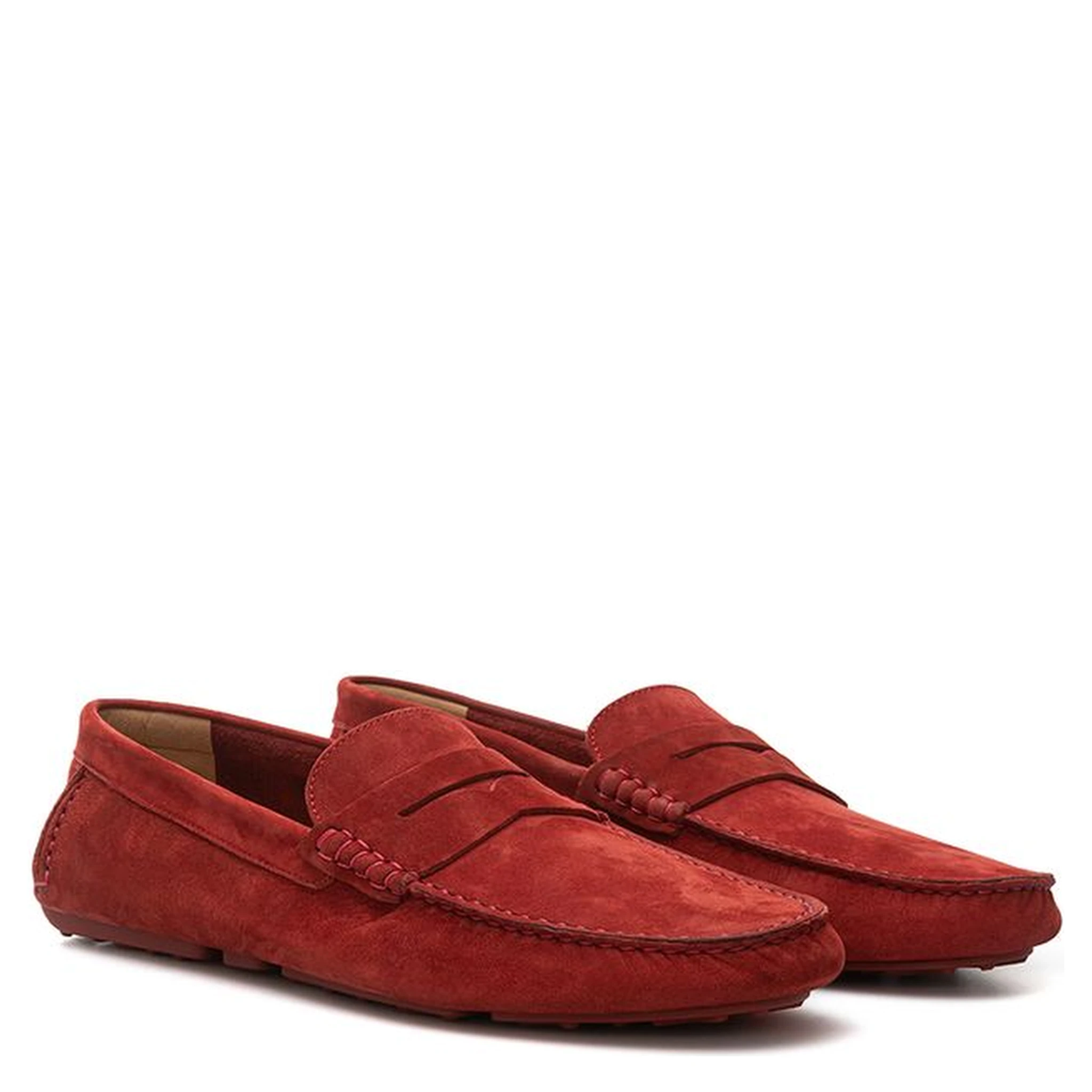 Bordeaux Leather Moccassin
